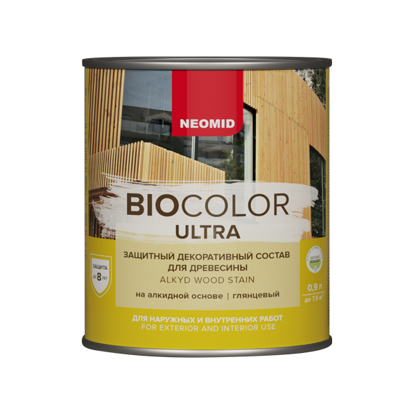 BIO COLOR ULTRA Декоративный состав, Бесцветный 0,9л