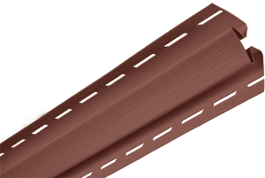 Планка внутренний угол Kanada Плюс Премиум Красно-коричневая