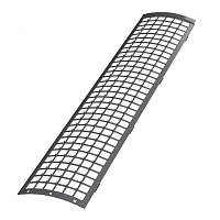Решетка желоба защитная 0,6 п.м. 125/82 Серый